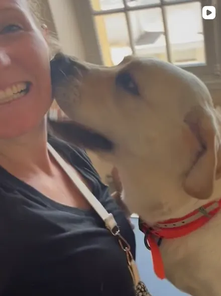 Bella en balade avec Amala