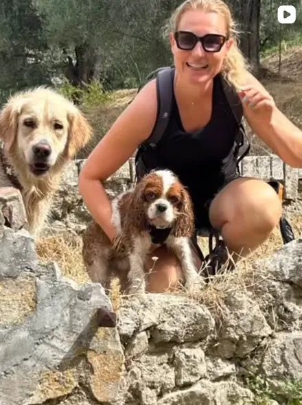 Kippa en promenade avec Amala
